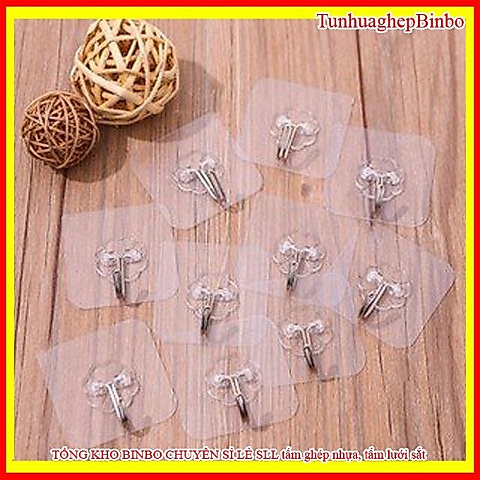 Set 5 móc dính tường chịu lực siêu chắc