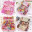 Bộ phụ kiện tóc VVDZA, Kẹp tóc bằng vải đầy màu sắc, Nơ nhựa Barrettes Tạo kiểu tóc cho trẻ em