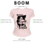 BOOM Áo Baby Tee Nữ Cotton Ôm Body-Áo Thun Ngắn Tay Y2K In Hình PhongCách Mùa Hè, Cổ Tròn Hàng Đầucách hàn quốc phong388