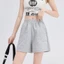 Quần Short Nữ Mùa Hè Eo Cao Thoải Mái A-Chân Túi Lớn Phong Cách Hàn Quốc Ins ✨Luyoo25.vn✨