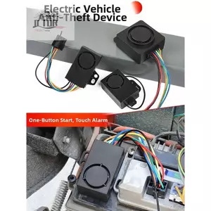 Hệ thống báo động Ebike Chức năng chống trộm Loa còi đánh lửa một nút