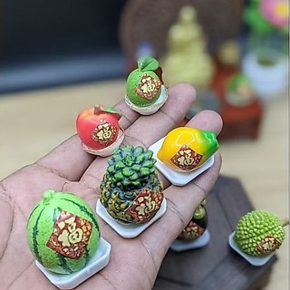 Mô Hình Trái Cây Mini Trang Trí Tiểu Cảnh Cao Cấp Sắc Nét