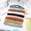 DARON Tóc Đi Biển Mũ Rộng Tóc Vintage Turban Hoa Nhỏ Daisy Phong Cách Dân Tộc Bện Dây Móc Bandana