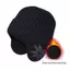 JRP Mới Unisex Mùa Đông Mũ Dệt Kim Có Earflap Mũ Beanie Thời Trang Dành Cho Nam Nữ Ngoài Trời Cổ Điển Giữ Ấm Mũ JRP
