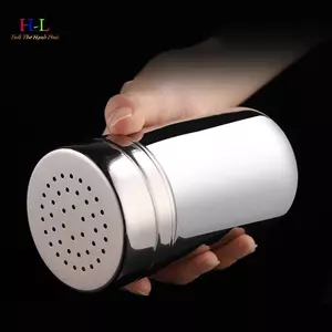HL Đa Năng Thép Không Gỉ Gia Vị Lọ Muối Đường Chai Tiện Ích Nhà Bếp Gia Vị Tiêu Bình Lắc Gia Vị Bình Đựng Răng LMWU