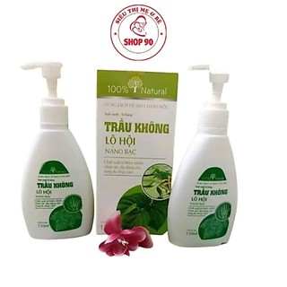 Combo 2 chai Dung dịch vệ sinh Trầu không lô hội