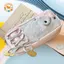 CANAMEK Ins Túi Đựng Bút Dễ Thương Dung Tích Lớn Nhiều Lớp Học Sinh Hộp Đựng Văn Phòng Phẩm Túi Tổ Chức Trường Văn Phòng Phẩm Vật Dụng Hộp Đựng Bút Chì CSF