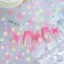 Đồng Hồ Nước Sóng Hoa Làm Móng Tay Miếng Dán Vỏ Ánh Sáng Tươi Vortex Sóng Nước Hoa Frangipani Làm Móng Tay Miếng Dán