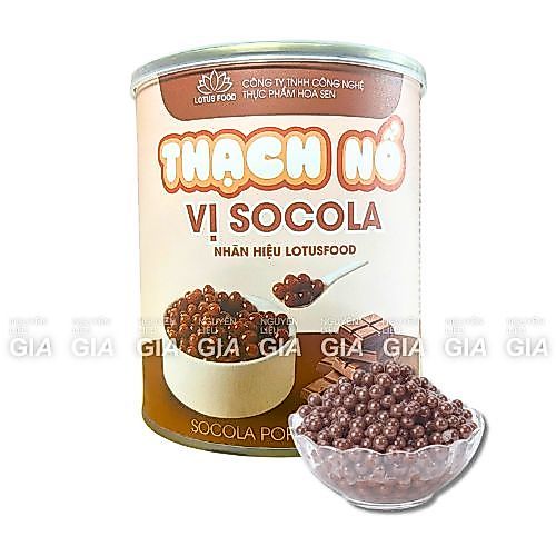 Hạt nổ Lotus lon 900g - SOCOLA