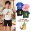 Áo ngắn tay bé trai phong cách Hàn Quốc học sinh tiểu học mềm mại