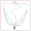 JRP Handmade Ngọt Ngào Cưới Mũ Pha Lê Cô Dâu Đầu Dây Xích Tiara Tóc Trang Sức Nữ Kim Cương Giả Phụ Kiện Đầu Trước JRP