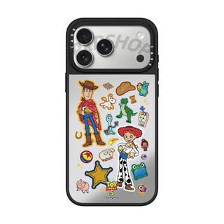 Ốp điện thoại cứng gương cao bồi cho iPhone 17 Pro Max 17 Air 16 Plus 15 14 13 12 11 Vỏ chống sốc