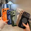 Ốp Điện Thoại Có Giá Đỡ Từ Tính Tức Thì Cho iPhone 17 Pro Max, Chống Sốc, 16 Khối Màu, Hai Trong Một, 16 Pro Max, 15, 14, 13, 12