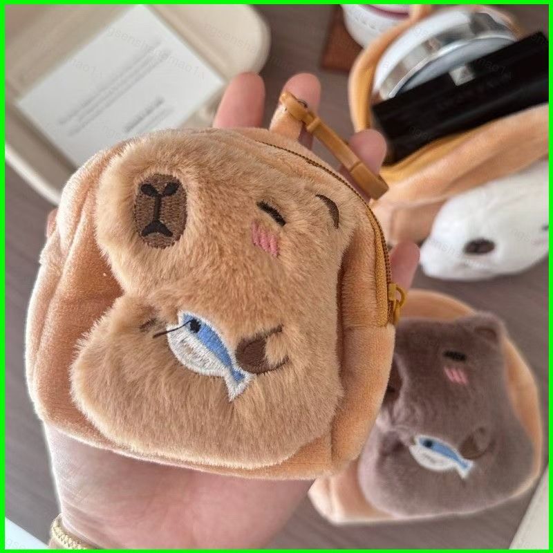 PS1 Sanrio Pochacco Capybara Butterbear Ví đựng móc khóa ba lô mặt dây chuyền búp bê sang trọng SP1