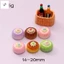 Đồ chơi thực phẩm mô phỏng bánh dâu DIY - Keo dán kem bánh mì vui nhộn cho trẻ em