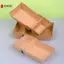 50 Chiếc Khay Phục Vụ Thực Phẩm Giấy Kraft Dùng Một Lần Hai Lưới Sna Chien Salad Thùng Đựng Ra Cho Đảng VN