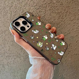 Ốp Điện Thoại Mèo Con Dễ Thương Tương Thích Cao Cấp iPhone 8Plus 15ProMax Hợp Thời Trang 14Plus 13ProMax Cá Tính 16Pro 12ProMax Sáng Tạo 11 XR 17ProMax Ốp Bảo Vệ Chống Sốc Chống Sốc