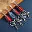 # HB # Dụng cụ Mini Hình tuốc nơ vít Móc khóa Mặt dây chuyền kim loại Túi cầm tay Móc khóa để sửa chữa tiện lợi hàng ngày.