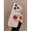 Ốp Điện Thoại apple Nhỏ Đỏ Cho OPPO A6 A6i A6S A6T A6X A5 A5M A5S A5X A5i A3 A3X A3S A3i Pro Plus A2X Pro Da PU Dễ Thương Bìa Mềm