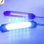 < YEI > 1 Cái 1 Đến 2 Đèn Flash Cảnh Báo Xe 12V COB Đỏ Xanh Nhấp Nháy Đèn Cho Ô Tô Moto Xe Đạp Lưới Tản Nhiệt Trang Trí Không Khí Chiếu Sáng Mới