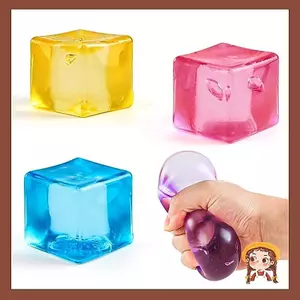 Li Oversized Soft Ice Block Giảm căng thẳng Đồ chơi ép tay bền cho mọi lứa tuổi