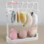 5 Dụng Cụ Trang Điểm Sấy Ra Beauty Bọt Biển Mỹ Phẩm Bột Puff Bảo Quản Móc Treo Du Lịch Di Động Đa Năng Tổ Chức