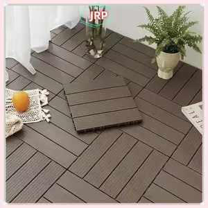 JRP Hạng Nặng Có Thể Tái Chế Gỗ Nhựa DIY Interloing De Tiles Chống Thấm Nước Trong Nhà Ngoài Trời Sàn JRP