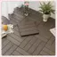 JRP Hạng Nặng Có Thể Tái Chế Gỗ Nhựa DIY Interloing De Tiles Chống Thấm Nước Trong Nhà Ngoài Trời Sàn JRP