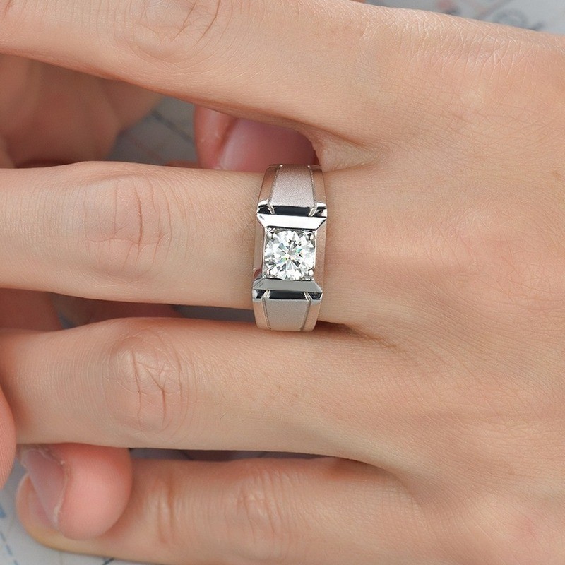 Men's 925 Silver Wedding Ring by hongqu5.vn