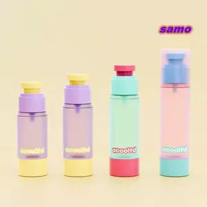 Chai dưỡng ẩm SAMO, Chai phân phối chân không du lịch loại bơm di động, Quà tặng Chai rỗng 30ml / 80ml
