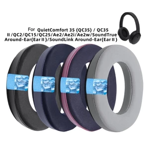Miếng đệm tai Gel làm mát thoáng khí BTM cho QC35 QC35II QC2 QC15 QC25 Ae2 Tai nghe Earmuff cho thời gian nghe mở rộng