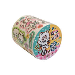 Zhuo Dawang Băng Scribble Phong Cách Lớn Graffiti Sổ Tay Miếng Dán Bút Chì Nhân Vật Phản Diện Họa Tiết Đen Trắng Sổ Tay Chất Liệu Trang Trí ys