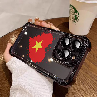 Ốp Lưng 3 in1 Love Pentagram Cho OPPO FindX7 FindX7U FindX5 X5pro X6 X5pro X8 X8pro X8U Vỏ Điện Thoại Mềm Chống Rơi Vỏ Bảo Vệ