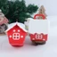 5 / 10 Chiếc Giáng Sinh Hình Nhà Kẹo Hộp Bánh Quy Đóng Gói Giấy Quà Tặng Túi Năm Mới Trang Trí Tiệc