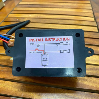 AIMVUKES  Nhại kèn 3pro 12 bài, nhại 8 bài nhại còi điện auto nhnhanh chậm, sàI cả còi hơi, ại còi hơi,  12v,24v