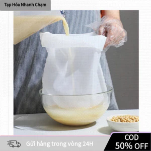 "Túi lọc sữa nylon 100Mesh, tái sử dụng nhiều lần, lọc thực phẩm, sữa chua, đậu nành, dầu ăn, cà phê "
