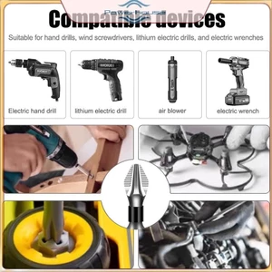 POWER K5 Chống Trơn Trượt Độ Cứng Cao Bit S2 Mạnh Từ Tính 5A Đen Chống Trơn Trượt Cross Điện Mũi Tua Vít Điện.