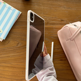 Ốp Lưng Acrylic Cứng Trong Suốt Cho Mini6 Mini7 A17Pro IPad 5 6 7 8 9 10 11 A16 Air 2 3 4 5 6 Air 11 M2 Pro10.5 Pro11 2018 2020 2021 2022 M4 Pro13 2024 2025 Xanh Đen Hồng