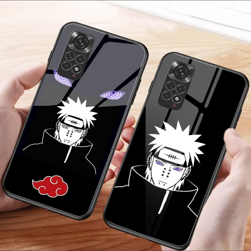 Naruto pain 06 Vỏ Điện Thoại Kính Cho Xiaomi Redmi Note 14 13 Pro Plus 12 4G 11 10 5G 9