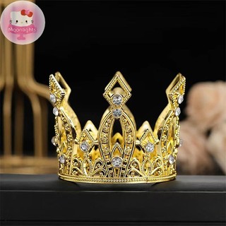 Moonlights Cô Dâu Cưới Tiaras Pha Lê Vương Miện Nhỏ Bánh Brithday Trang Sức Trang Trí Trẻ Em Nhỏ Diadem Phụ Kiện Tóc EN