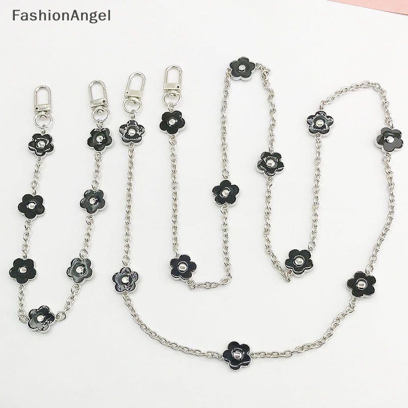 FashionAngel Kim Loại Hoa Đeo Chéo Điện Thoại Dài Dây Chuyền Cho Huawei Điện Thoại Thông Minh Dây Đeo Túi Trang Trí VN