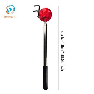 Dovewill Disc Golf Retriever - Phụ kiện chơi gôn thép không gỉ, kẹp điều chỉnh đa năng cho cây và bụi nước