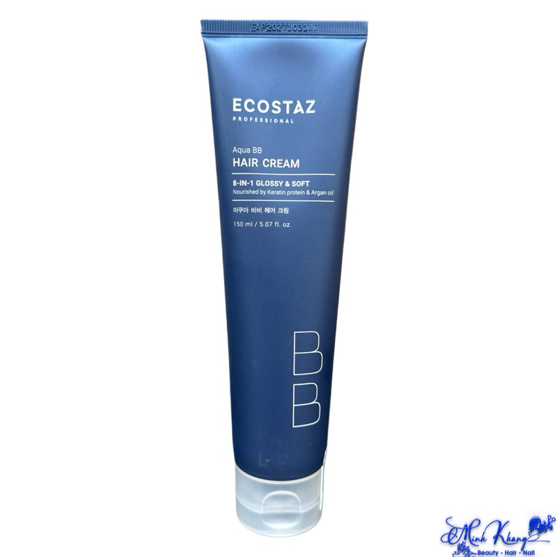Kem xả khô Ecostaz phục hồi và dưỡng tóc mềm mượt Aqua BB Hair Cream 150ml [ MK ]