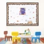 Nhãn dán trang trí viền ITRUMPET, Nhãn dán viền áp phích DIY 10m / cuộn, Nhãn dán viền viền tự dính sáng tạo cho trang trí bảng đen lớp học văn phòng