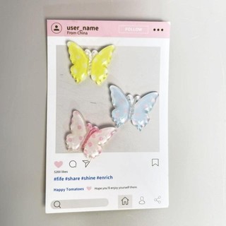 Ốp điện thoại Ins Gradient Bling + Bướm 3D + Dây buộc cho IPhone 11 16 15 14 13 12 Pro Xs Max XR X 7 8 Plus Vỏ viền lấp lánh Vỏ siêu mỏng Vỏ bảo vệ TPU mềm