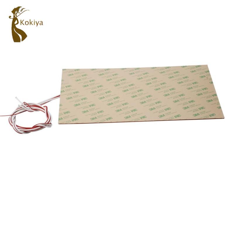 Kokiya 200x300x3mm 750W 220V Tấm sưởi silicon Máy in 3D Giường sưởi ấm Tấm lớn