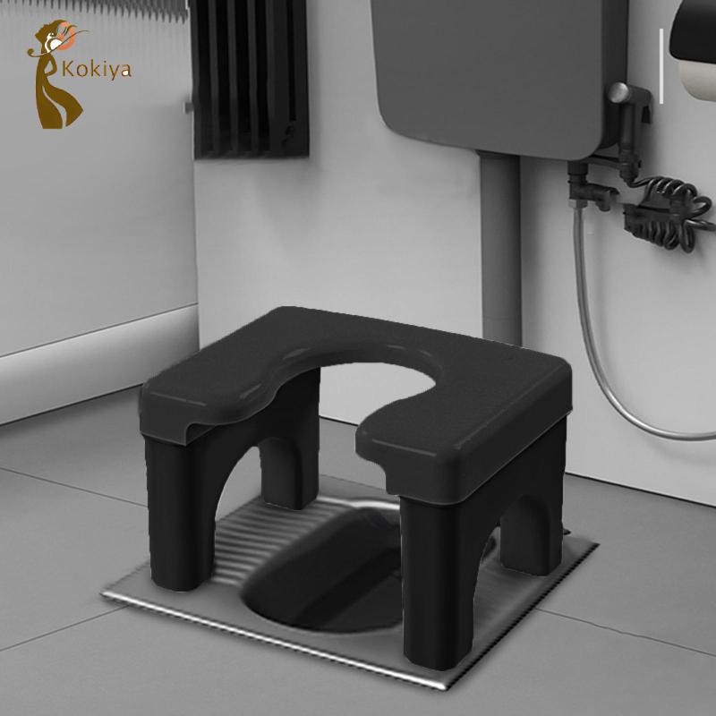 Ngồi xổm Ghế Ngồi Vệ Sinh Chống Trơn Trượt Dễ Dàng Giun Ổn Định Nhẹ Bền Di Động Dày Phòng Tắm Bồn Cầu Ghế Phân