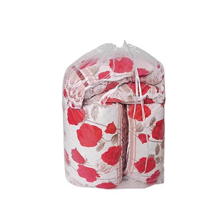 Trong Suốt Dây Rút Dây Rút Quilt Túi Bảo Quản Ren Quilt Xuống Áo Chống Bụi Túi Theo Mùa Chống Ẩm Di Chuyển Túi Đóng Gói T