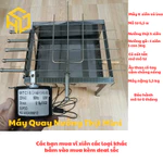 Máy nướng thịt tự động vỏ inox 6 xiên motor 6.5W – sạch đẹp, dễ lau chùi – nướng thịt xiên, gà vịt — ảnh 1