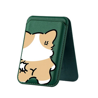 Cặp Đôi Puppy Họa Tiết Ví Cho iPhone 17 17pro 17promax 16 15 14 13 12 pro Max 16Plus Thẻ Giá Đỡ Điện Thoại Cho Ốp Lưng Túi Bao